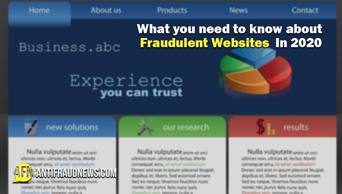 fraudulent websites
