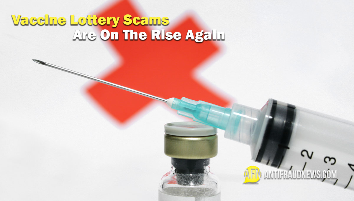 vaccine lottery scams